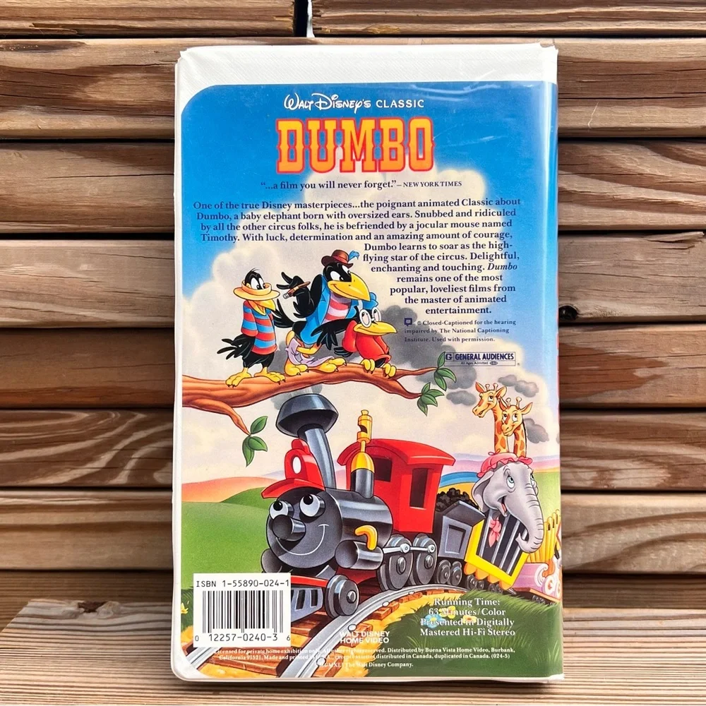 Dumbo VHS Black Diamond Edition! Vintage 1993!